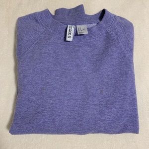 H&M purple sweatshirt